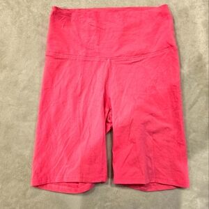 TNA womens Pink Workout Shorts